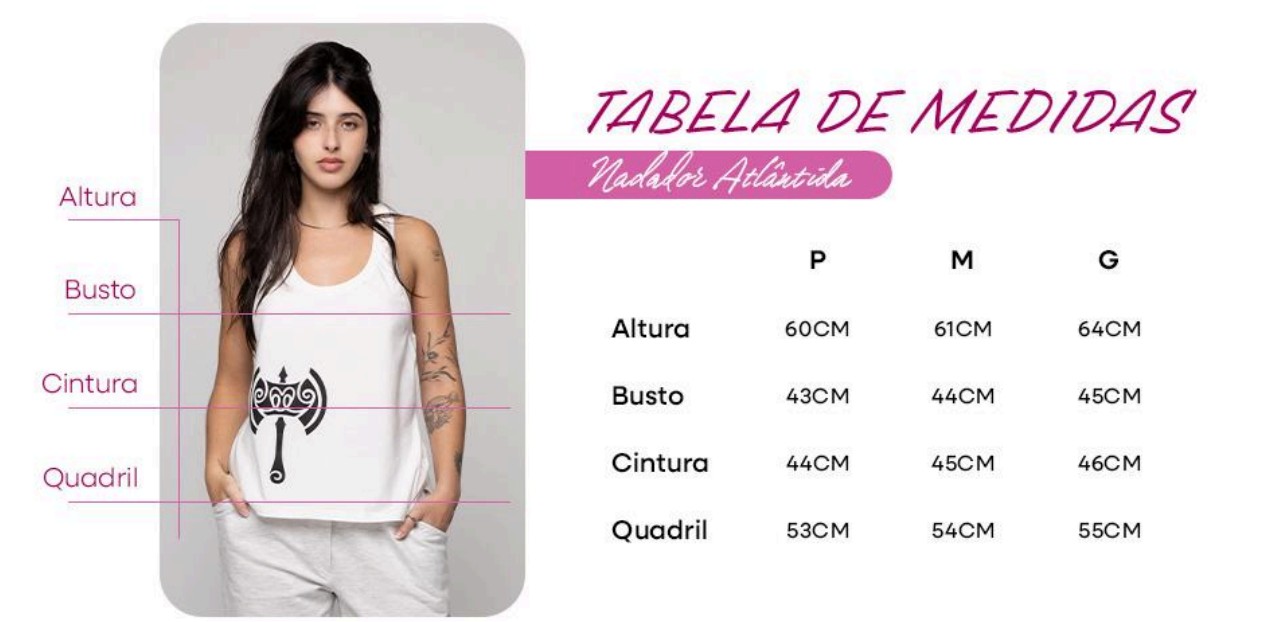Tabela de medidas