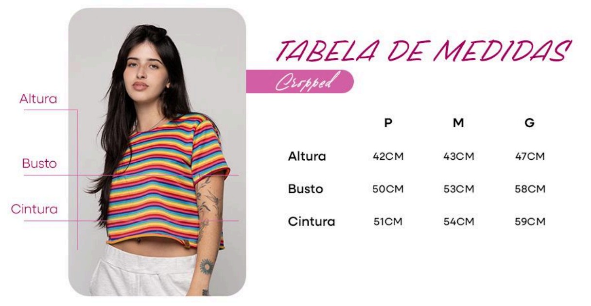 Tabela de medidas