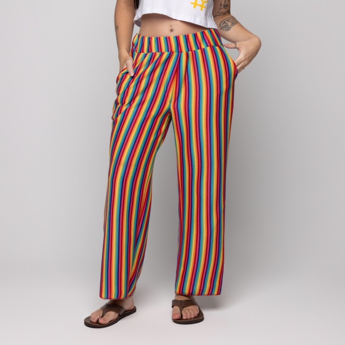 Calça Wide Leg